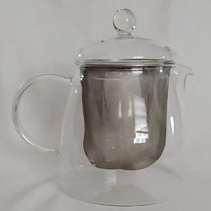 Hario Chen 70 Glass Teapot with a Stainless Steel Mesh Strainer
